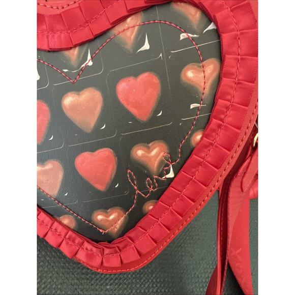 Betsey Johnson VALENTINE'S DAY "XOHEART" Kitsch Crossbody Bag/Purse NWT - Picture 10 of 10